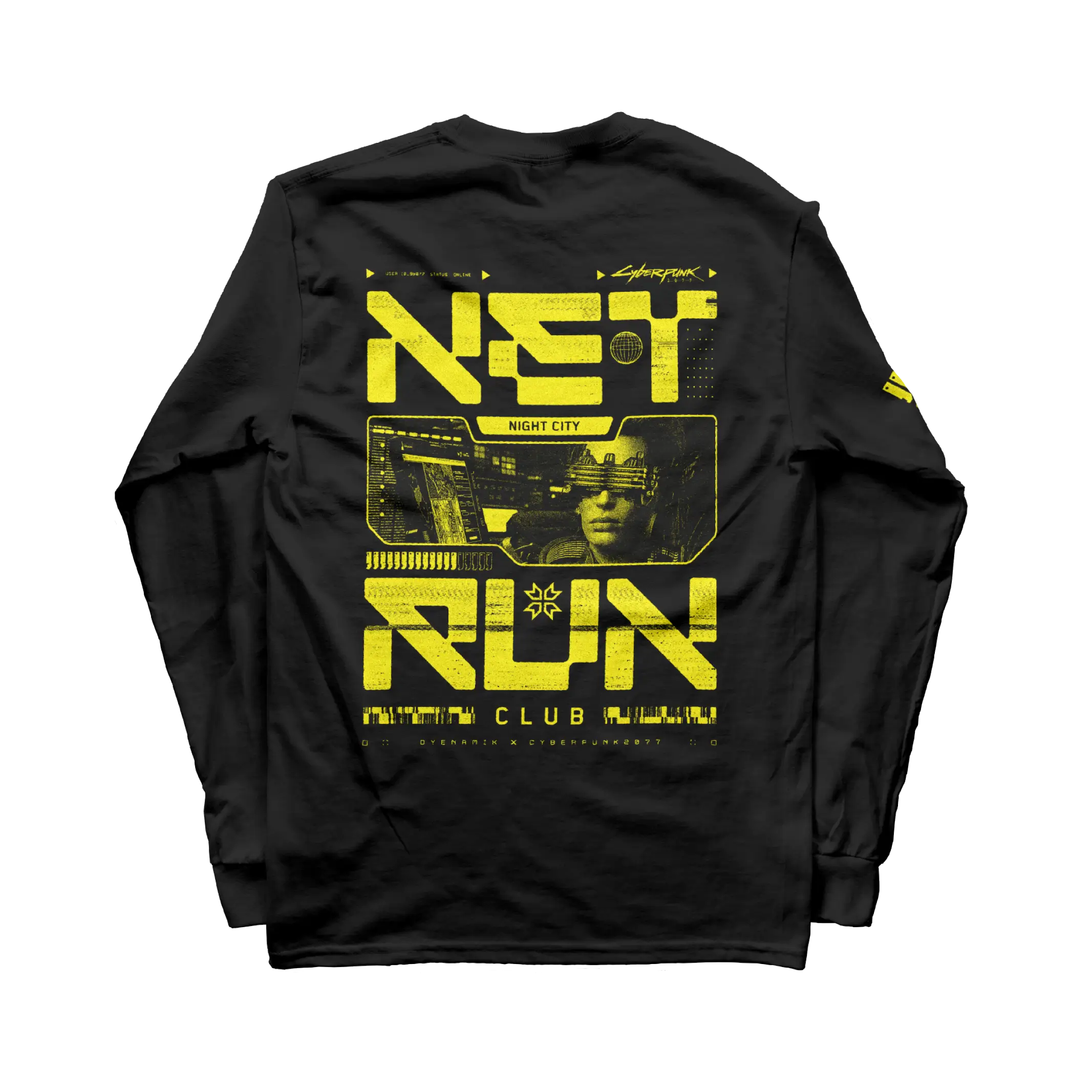 Cyberpunk 2077 - Net Run Club LS (B) Yellow - Image 3