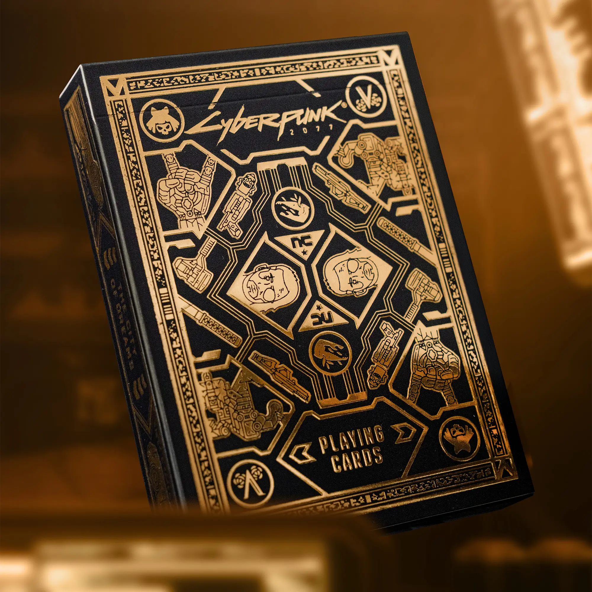 Cyberpunk 2077 Playing Cards - Gold Edition - Image 4