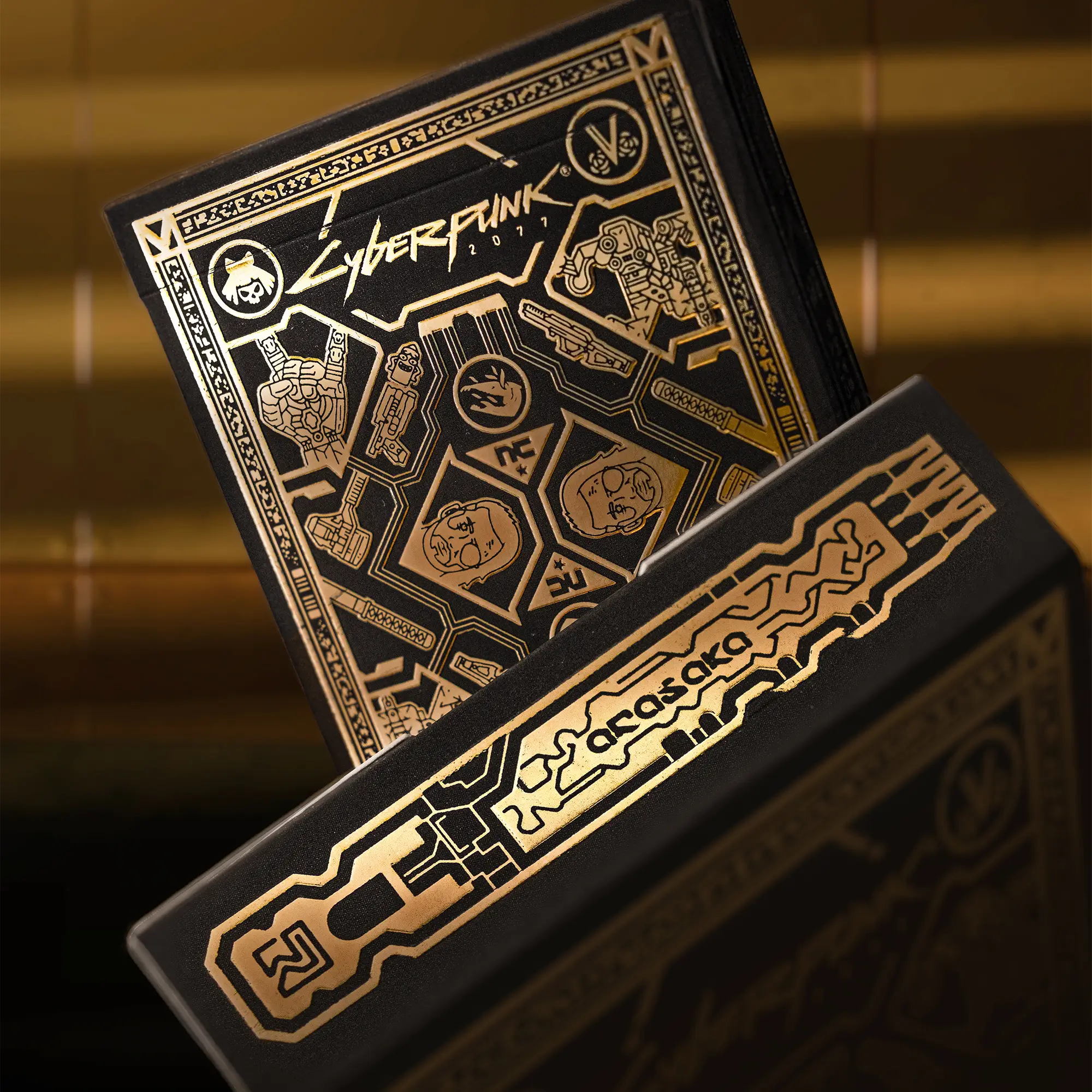 Cyberpunk 2077 Playing Cards - Gold Edition - Image 6