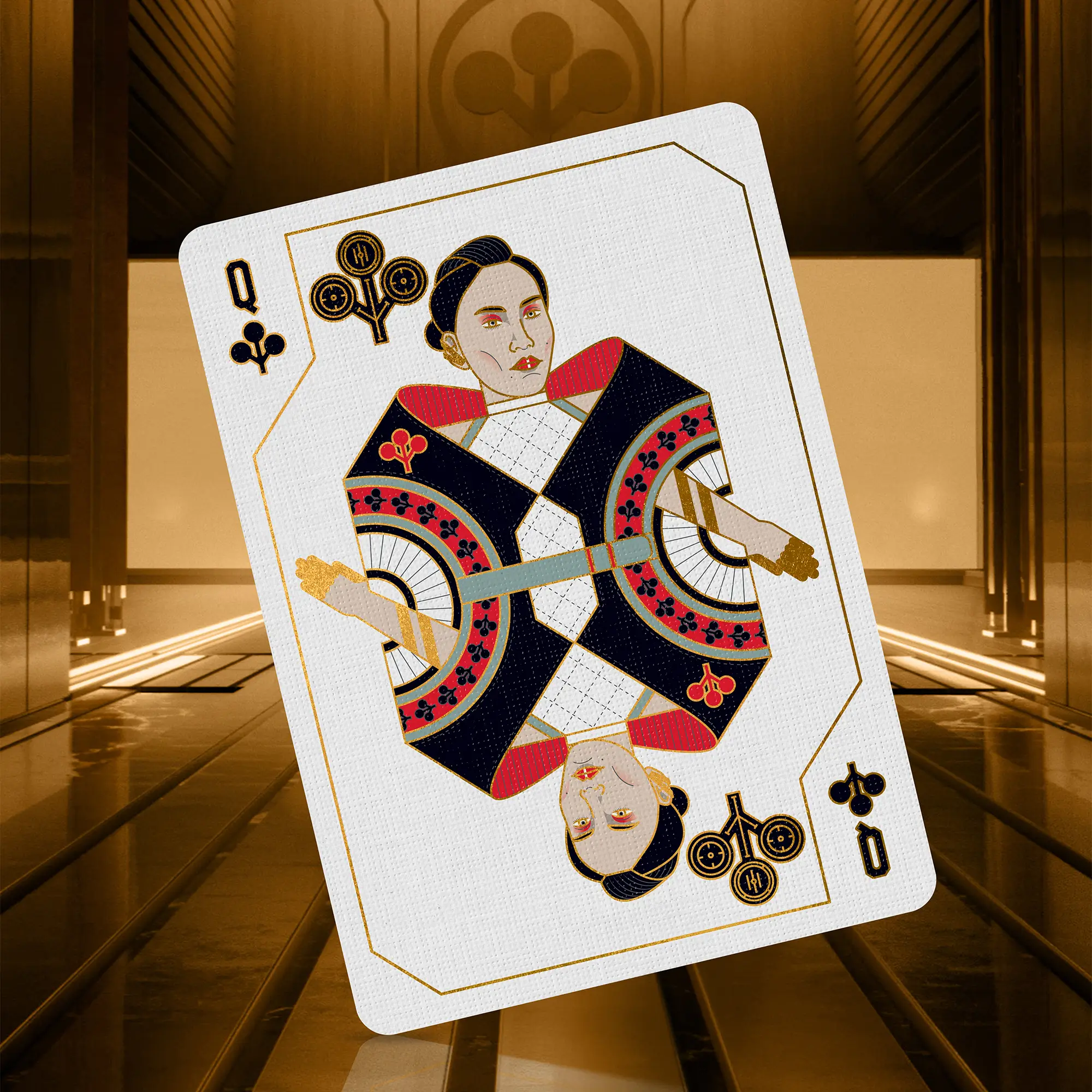 Cyberpunk 2077 Playing Cards - Gold Edition - Image 7