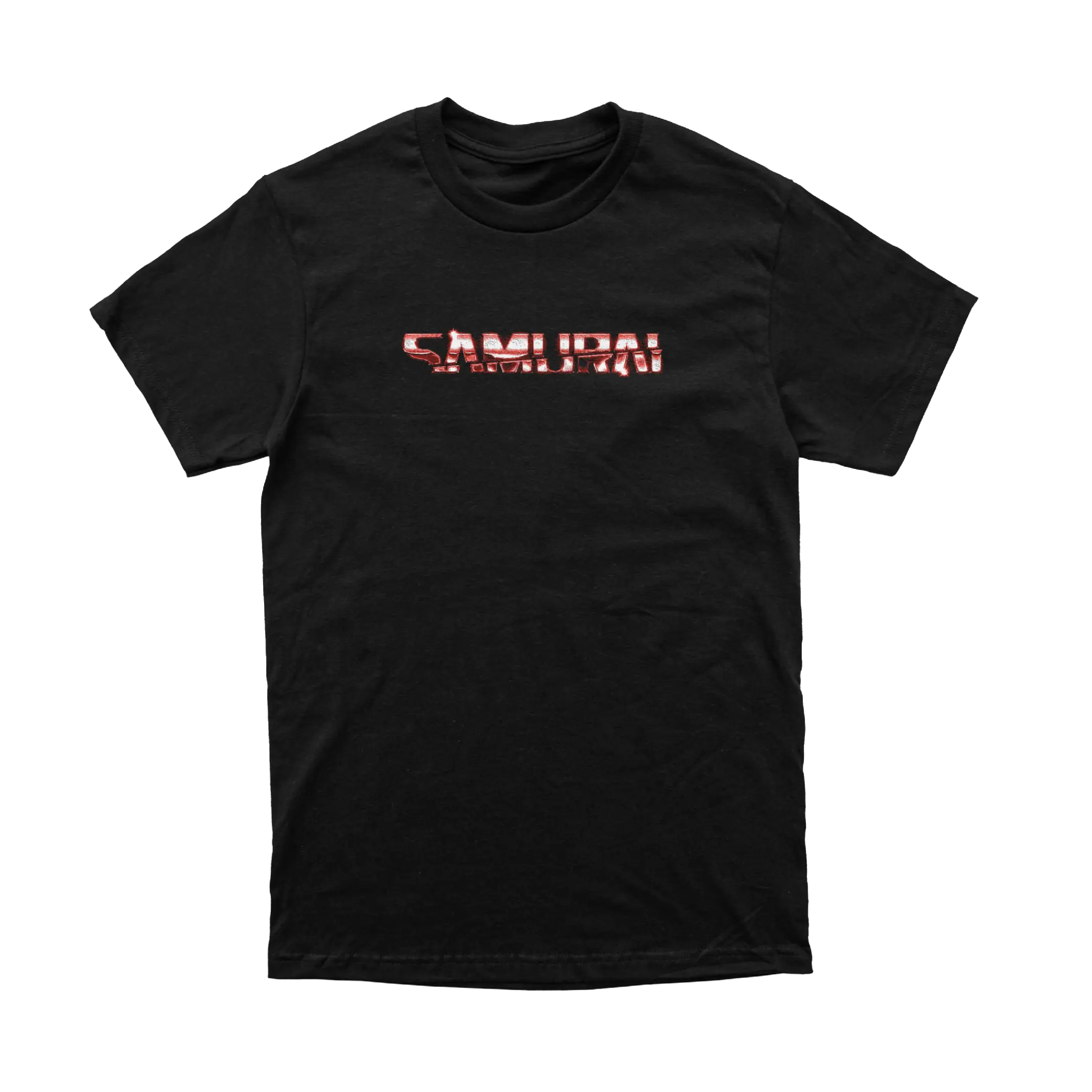 Cyberpunk 2077 - Samurai Retro Band Tee Red - Image 4