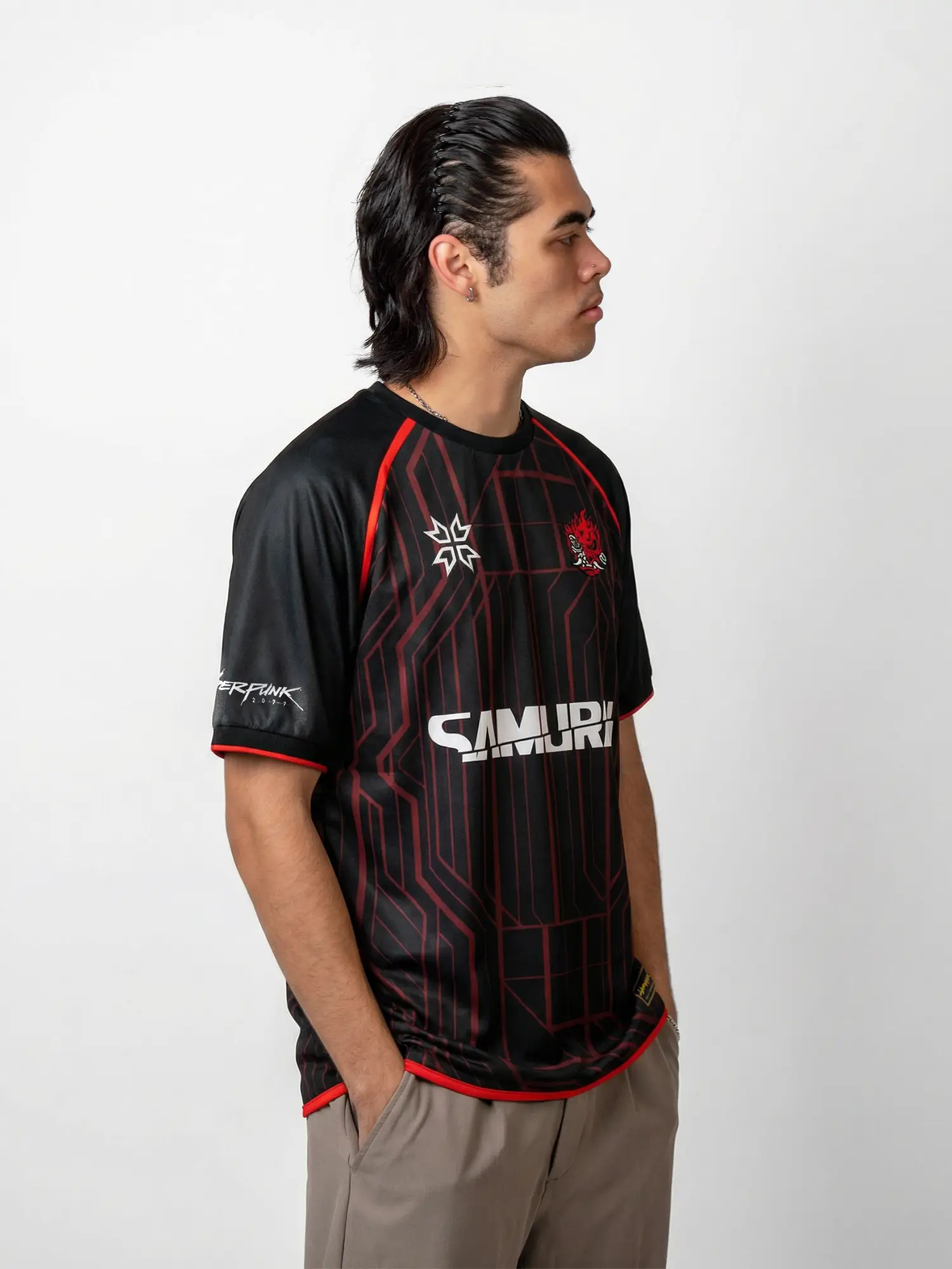 Cyberpunk 2077 Samurai Jersey - Image 6