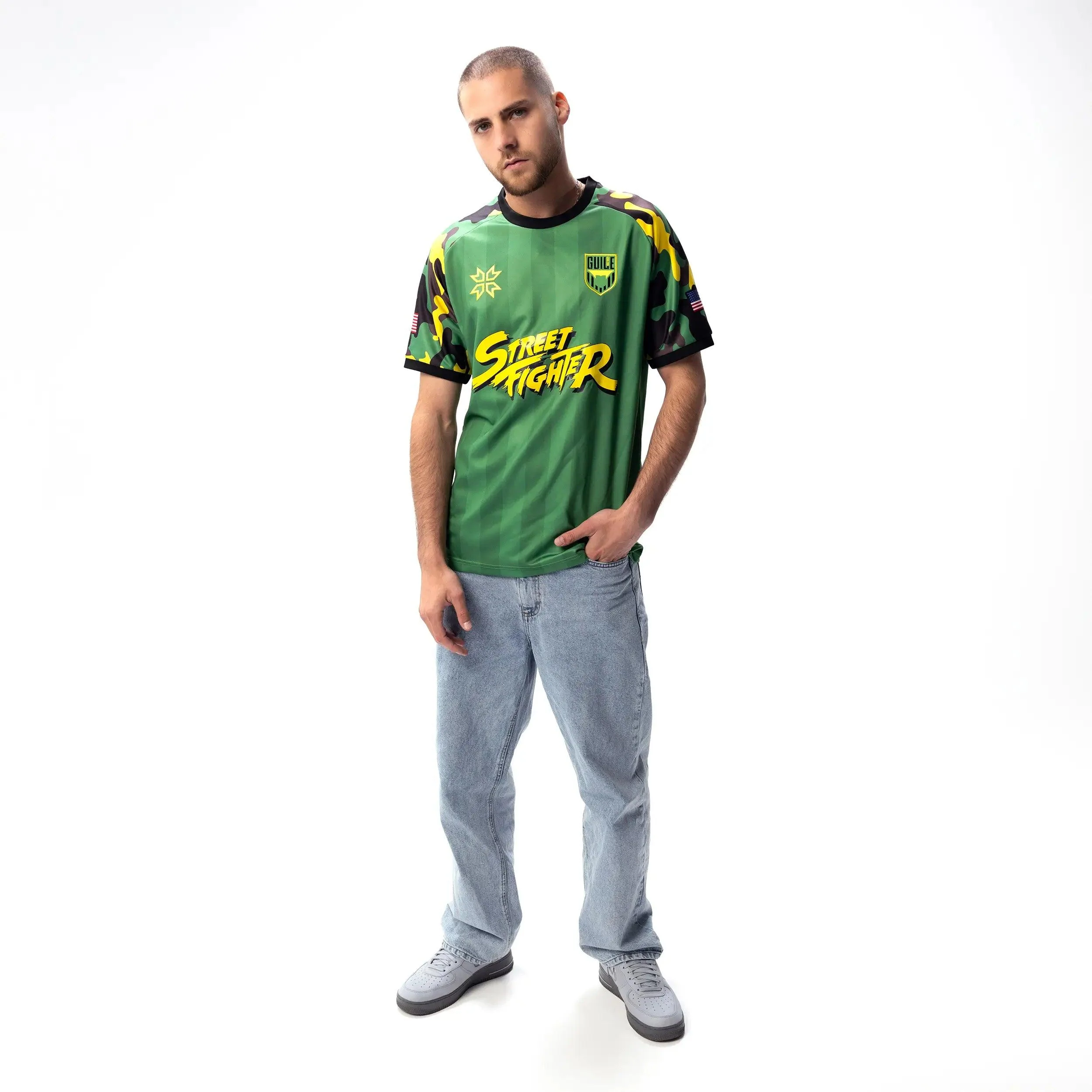 Street Fighter Guile Jersey - Image 9