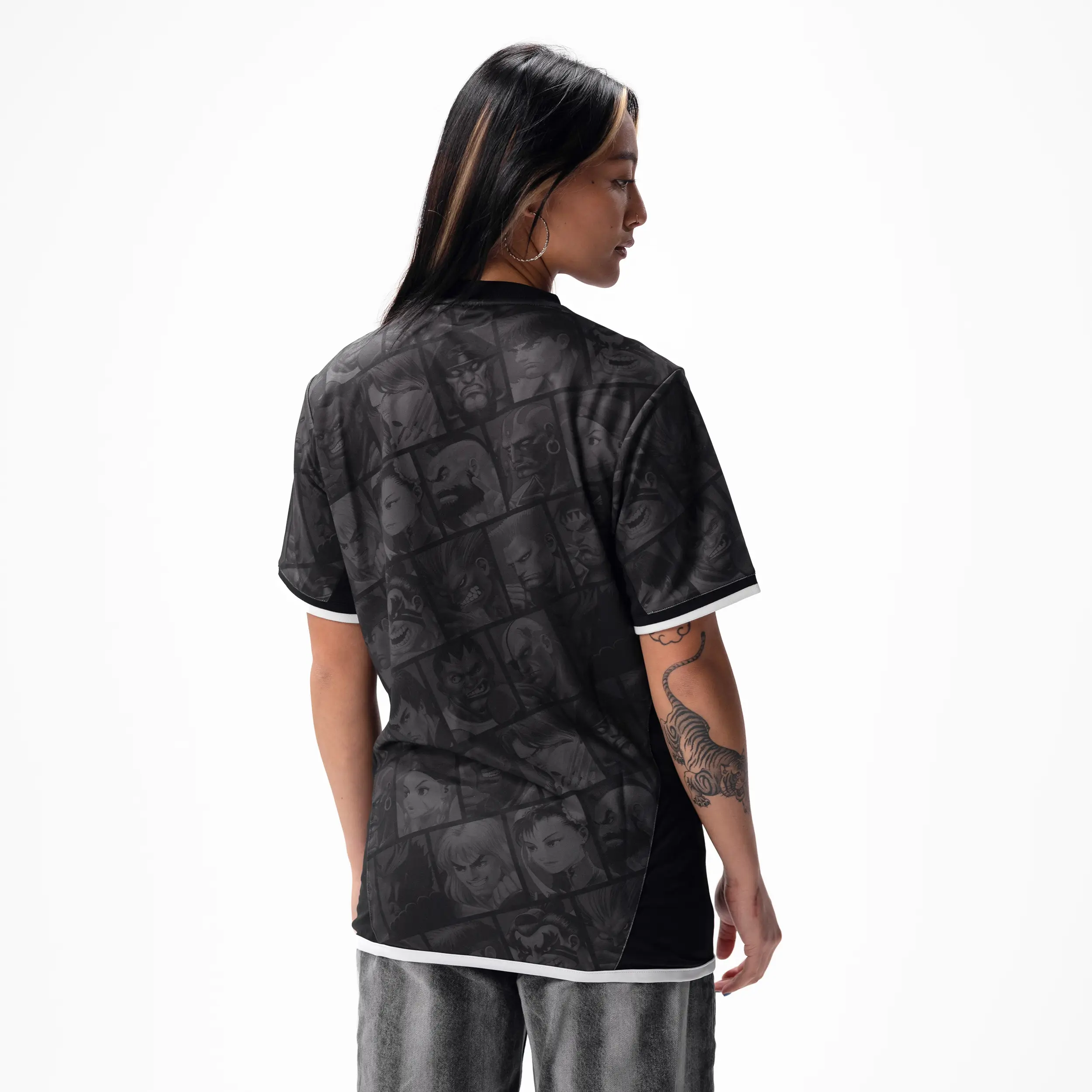 Street Fighter Retro Jersey - Home - Image 8