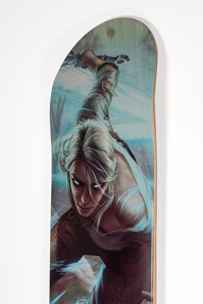 The Witcher Ciri Skateboard Deck - Image 4