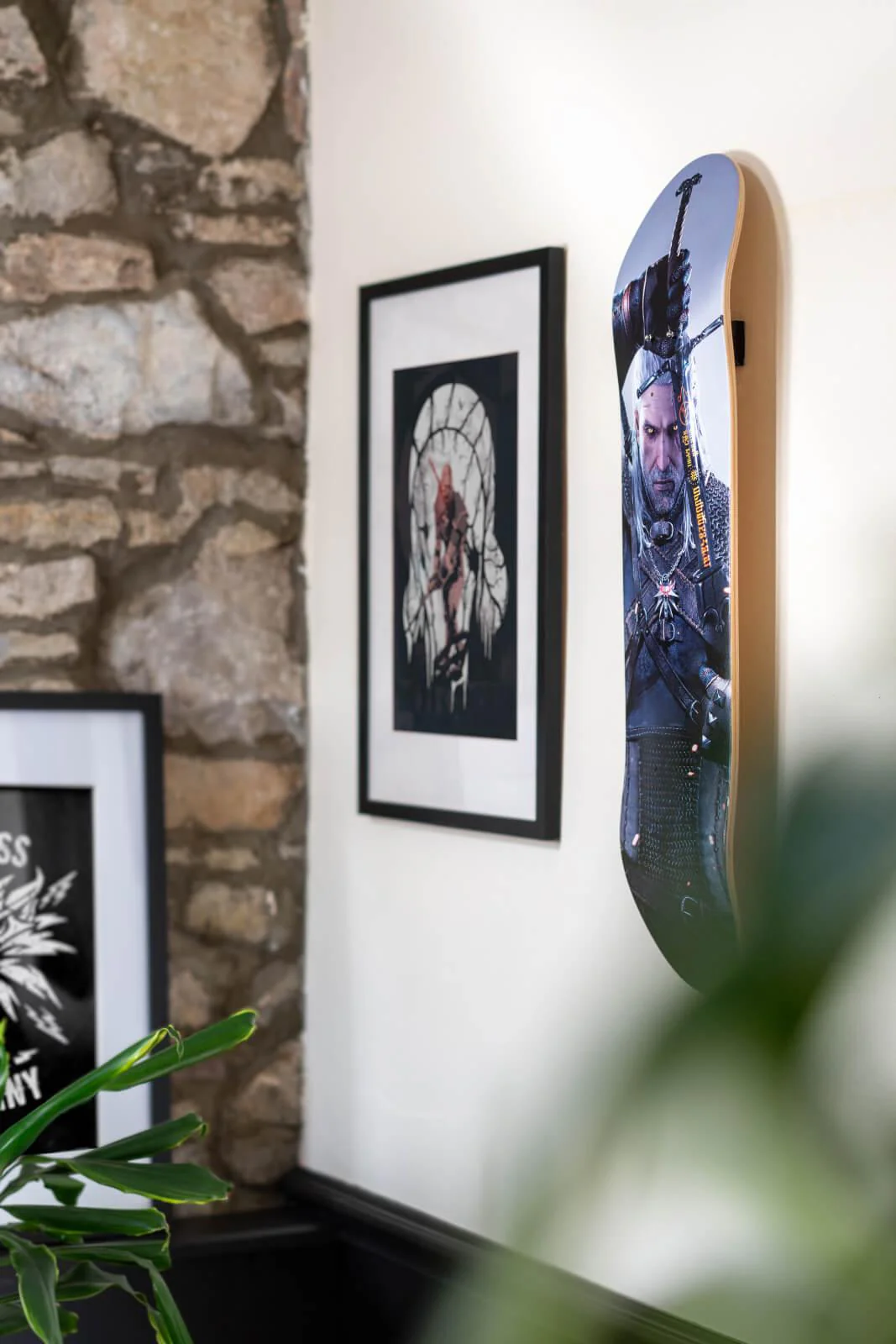 The Witcher Geralt Icon Skateboard Deck - Image 5