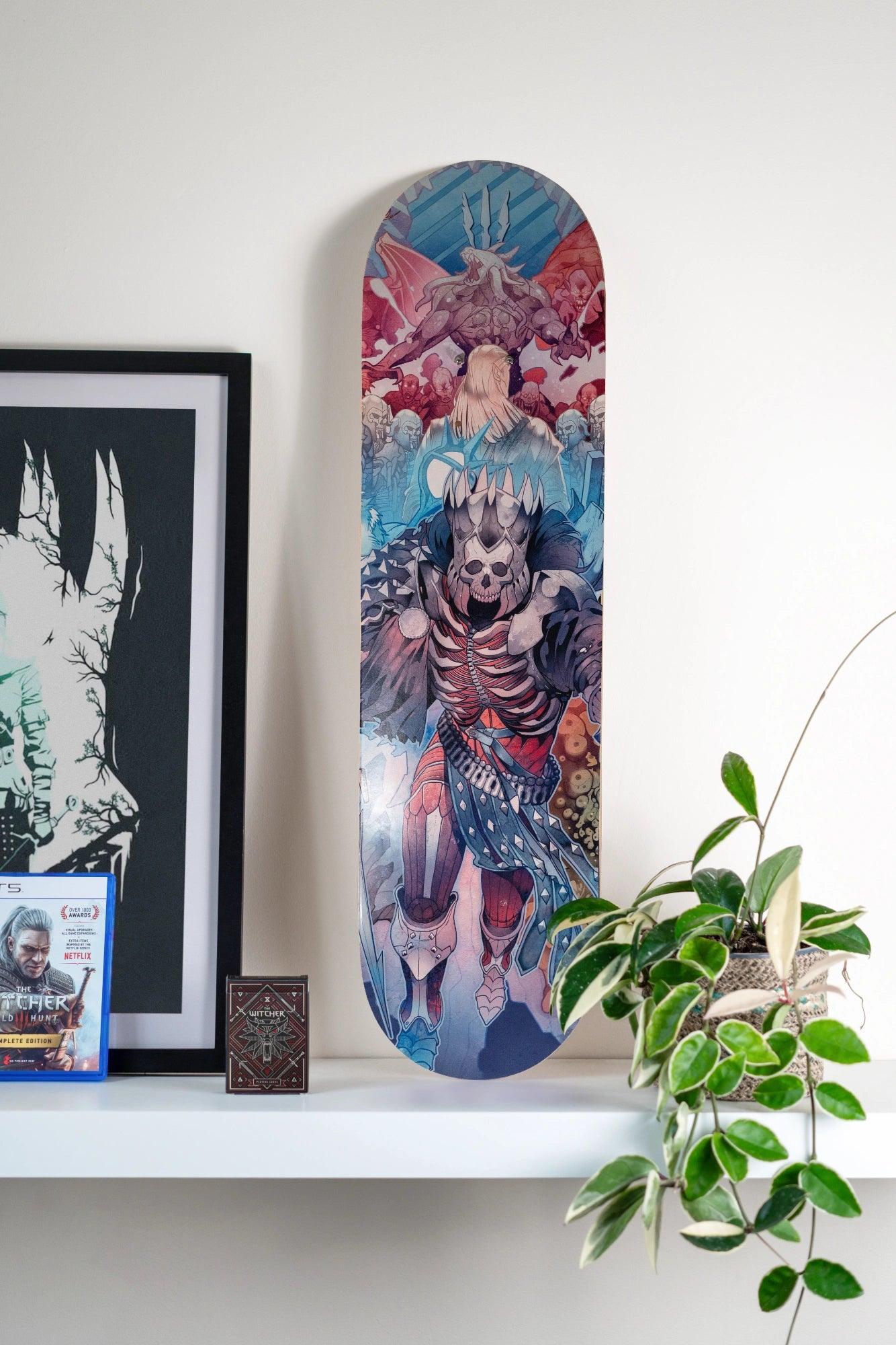 The Witcher Wild Hunt Skateboard Deck - Image 3