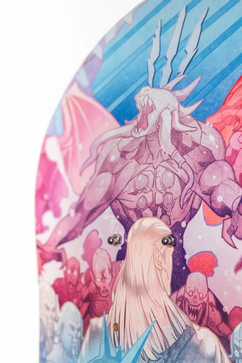 The Witcher Wild Hunt Skateboard Deck - Image 6